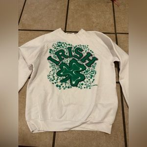 IRISH Sweatshirt, St Patty’s Day Bar & Grill, Size Small